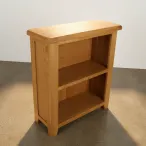 Oak Low Bookcase