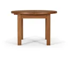 Oak Round Extendable Dining Table
