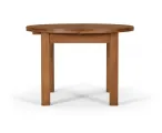 Oak Round Extendable Dining Table