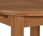 Oak Round Extendable Dining Table