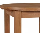 Oak Round Extendable Dining Table
