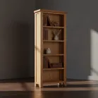 Rustic Oak Bookcase