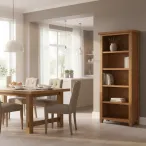Rustic Oak Bookcase