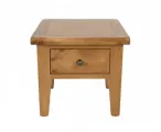 Small Oak Table Lamp