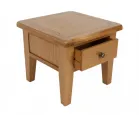 Small Oak Table Lamp