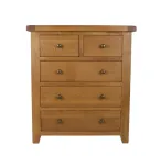 Rustic Oak Chest of Drawers