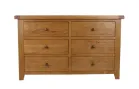 Solid Oak Chest of Drawers