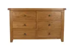 Solid Oak Chest of Drawers