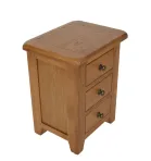 Rustic Oak Bedside Cabinets - Image 5