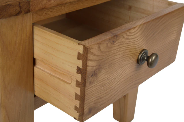 Small Oak Lamp Table - Image 2