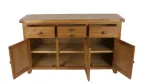 Large Sideboard 3 Doors 3 Drawers - Image 5