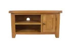Small Oak TV Unit