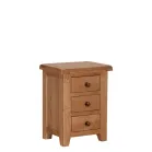 Rustic Oak Bedside Cabinets - Image 2