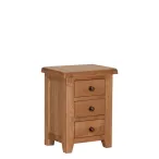 Rustic Oak Bedside Cabinets - Image 2