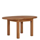 Round Extendable Dining Table 110cm Grade A - Image 4