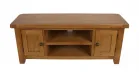 oak rustic tv stand
