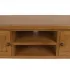 oak rustic tv stand
