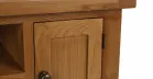 oak rustic tv stand