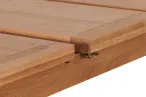 Extending Rustic Oak Dining Table - Image 5