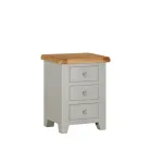 Bedside 3 Drawers - Image 3