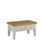 Stylish Modern Grey Oak Coffee Table - Image 3