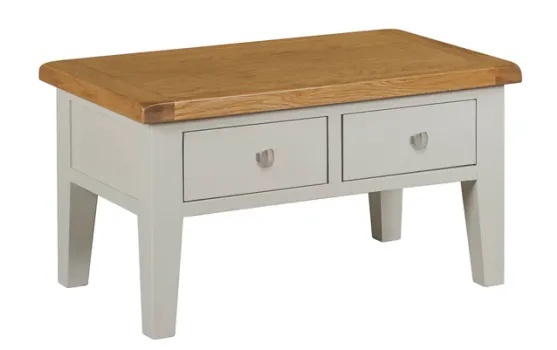 grey oak coffee table