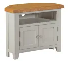 grey corner tv unit