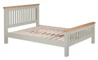 grey bed frame king size