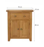 Rustic small sideboard