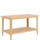 London Oak Coffee Table With Shelve - Image 3