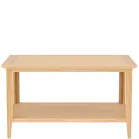 London Oak Coffee Table With Shelve - Image 6
