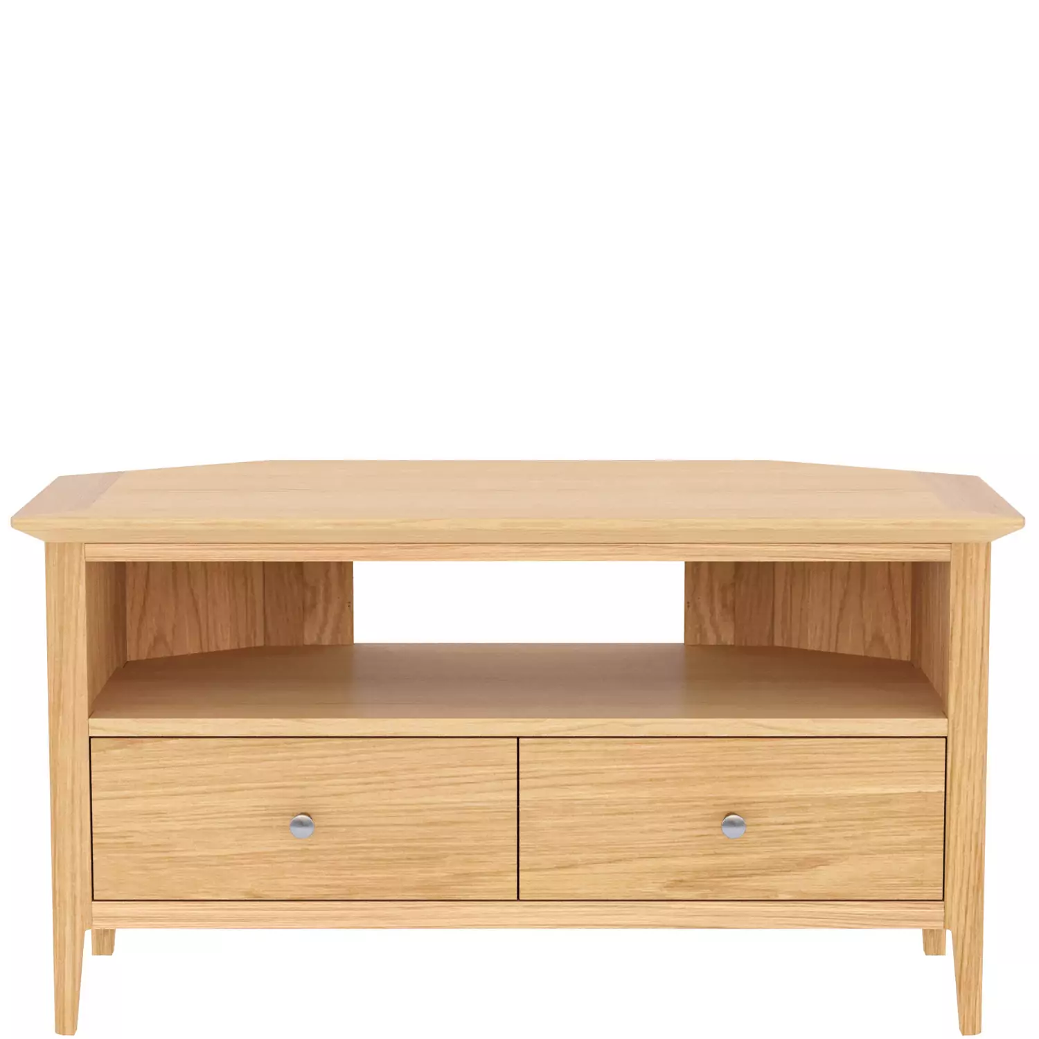 Light Oak Corner Tv Unit - Image 6