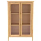 Light Oak Glazed Cabinet - Image 2