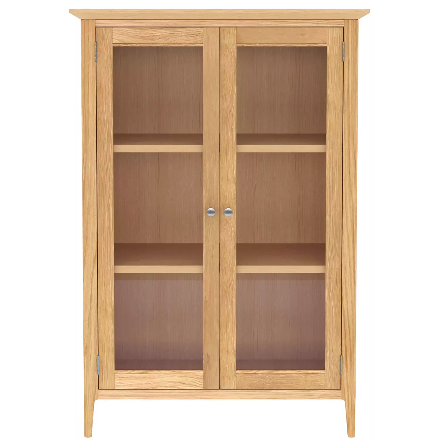 Light Oak Glazed Cabinet - Image 2
