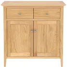Light Oak Small Sideboard - Image 2