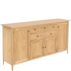 London Oak Long Sideboard - Image 4