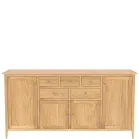 London Oak Long Sideboard - Image 6