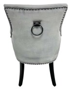 BK-Jessica Chair black ringer with black legs (KD) (NEW) - Image 11