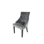 BK-Jessica Chair black ringer with black legs (KD) (NEW) - Image 10