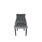 BK-Jessica Chair black ringer with black legs (KD) (NEW) - Image 8