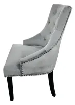 BK-Jessica Chair black ringer with black legs (KD) (NEW) - Image 4