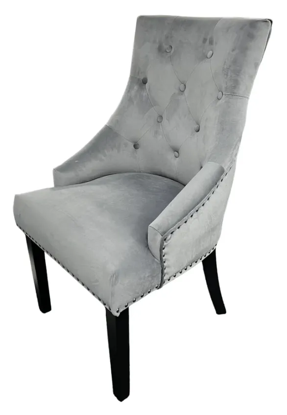 BK-Jessica Chair black ringer with black legs (KD) (NEW)