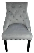 BK-Jessica Chair black ringer with black legs (KD) (NEW) - Image 2