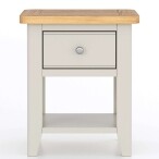 Light Grey Painted Lamp Table - Image 2