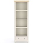 Light Grey Painted Large Bookcase - Image 2