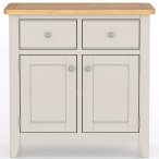 Light Grey Painted Small Sideboard
