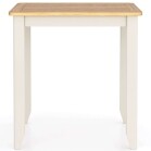 Light Grey Painted Square Dining Table