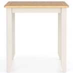 Light Grey Painted Square Dining Table