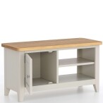 Light Grey Painted TV Cabinet - Image 3