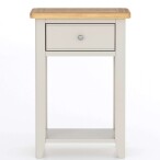 Light Grey Painted Telephone Table - Image 3